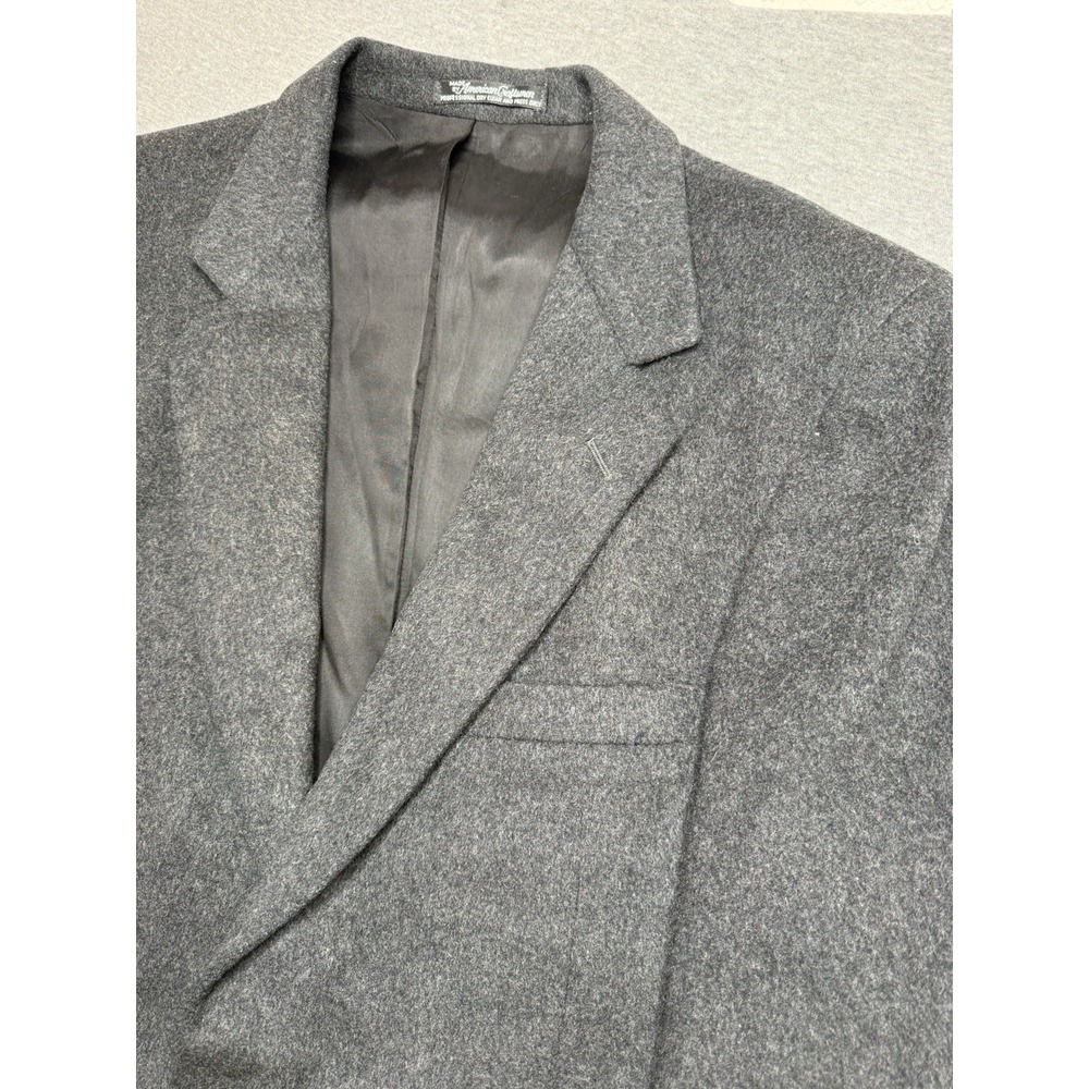 DiBenedetto Wool Cashmere Blend Sport Coat‎ Men 44R Gray  Blazer